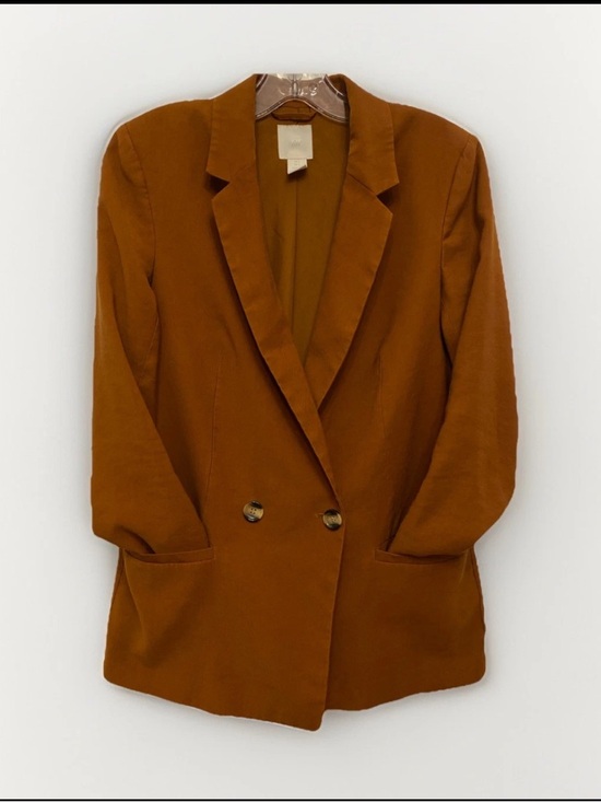H&M Jackets & Blazers - 💐2 for $25 H&M Double-Breasted Blazer in Rust
